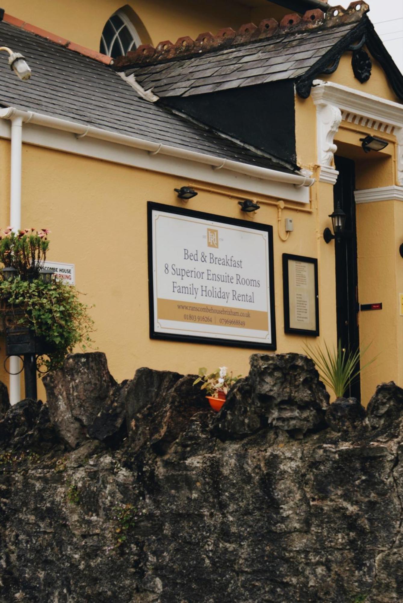 Bed and Breakfast Ranscombe House Brixham Exterior foto